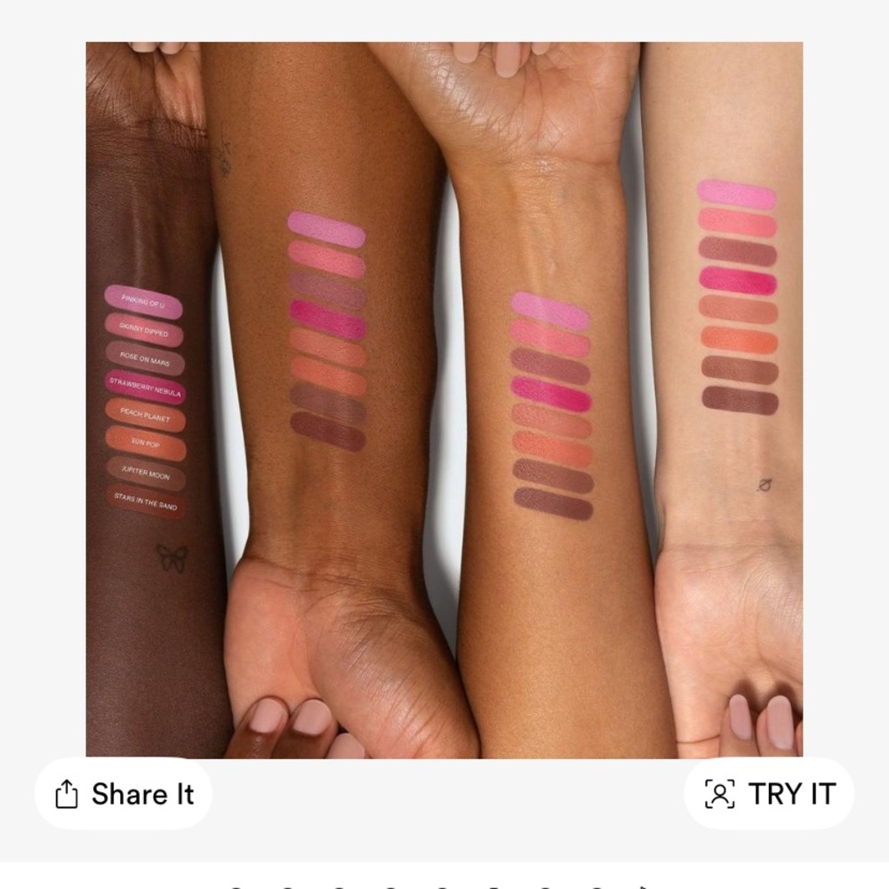 New R.E.M Beauty REM Hypernova Satin Matte Blush Strawberry Nebula Pink - Picture 3 of 4